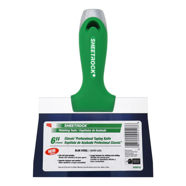 Sheetrock® Classic Blue Steel Taping Knife TitanFix Drylining