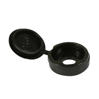 Load image into Gallery viewer, To fit 3.0 to 4.5 Screw - Timco Small Hinged Screw Cap - Black Timpac
