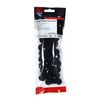 To fit 5.0 to 6.0 Screw - Timco Large Hinged Screw Cap - Black Timpac