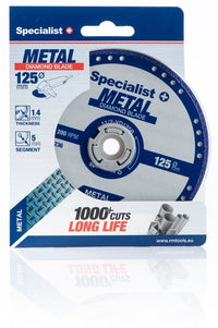 Load image into Gallery viewer, Specialist + Diamond cutting disc for metal 125 mm
