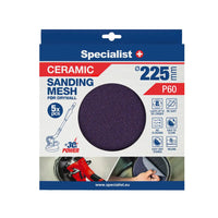 Load image into Gallery viewer, Specialist + Ceramic Mesh MESH 225 mm (5 pcs)
