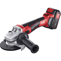 Load image into Gallery viewer, Flex 18v Angle Grinder L 125 18.0-EC LD + 2 x 5.0Ah and Fast Charger
