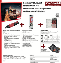 Load image into Gallery viewer, Xmas 2024 Flex Advent Calendar (Screwdriver, Laser, Bitset)
