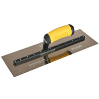 Load image into Gallery viewer, TapeTech Premium Gold Stainless Steel Trowels - 0.65mm w/ProSoft Handle - FLEX
