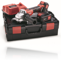 Load image into Gallery viewer, Flex 18v Angle Grinder L 125 18.0-EC LD + 2 x 5.0Ah and Fast Charger
