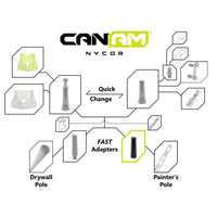 Load image into Gallery viewer, Can-Am Nycor FAST Adapter - Painter's Pole
