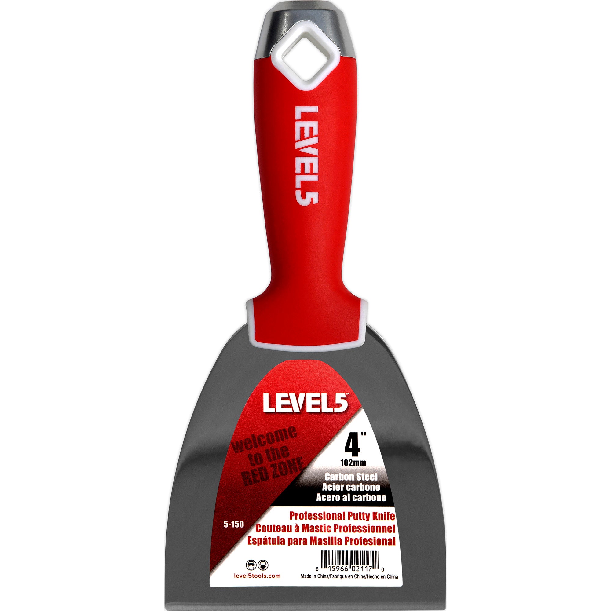 Level 5 Carbon Steel Putty Knife TitanFix Drylining Supplies Derry Northern Ireland