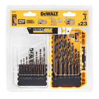Load image into Gallery viewer, DeWalt 23 Piece Black &amp; Gold Metal Drilling Set
