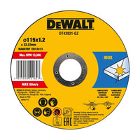 Load image into Gallery viewer, DeWalt Inox 115Mm Thin Cut Metal Cutting Discs 10 Pack
