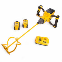 Load image into Gallery viewer, DeWalt Xr 54V 2x 9Ah Batteries Paddle Mixer Kit
