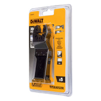 Load image into Gallery viewer, DeWalt 43 x 30mm Titanium Metal Blades 5 Pack
