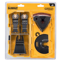 Load image into Gallery viewer, DeWalt Multi Tool Blade and Sand Paper 8 Piece Set
