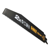 Load image into Gallery viewer, DeWalt 228mm 2X Recip Blade 10TPI General Purpose 5 Pack
