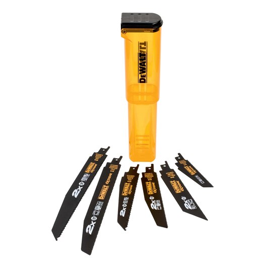 DeWalt Long Life Reciprocating Saw Blade Set 6pc - DT2440L-QZ