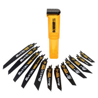 Load image into Gallery viewer, DeWalt 2X Life Reciprocating Saw Blade Set 12pc - DT2441L-QZ
