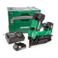 Load image into Gallery viewer, Hikoki 18V 16Ga Brushless Angled Finish Nailer - 2 x 3.0Ah
