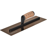 Load image into Gallery viewer, Level 5 Finishing Trowel Gold Stainless Steel with Leather Handle
